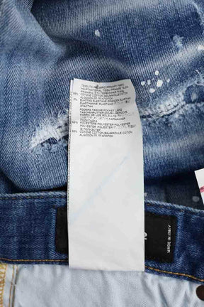 Jean slim Dsquared2 Bleu en Coton