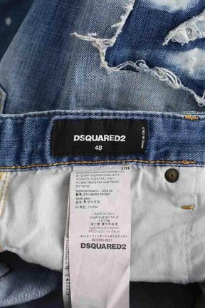 Jean slim Dsquared2 Bleu en Coton