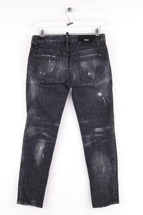 Jean slim Dsquared2 Noir en Coton