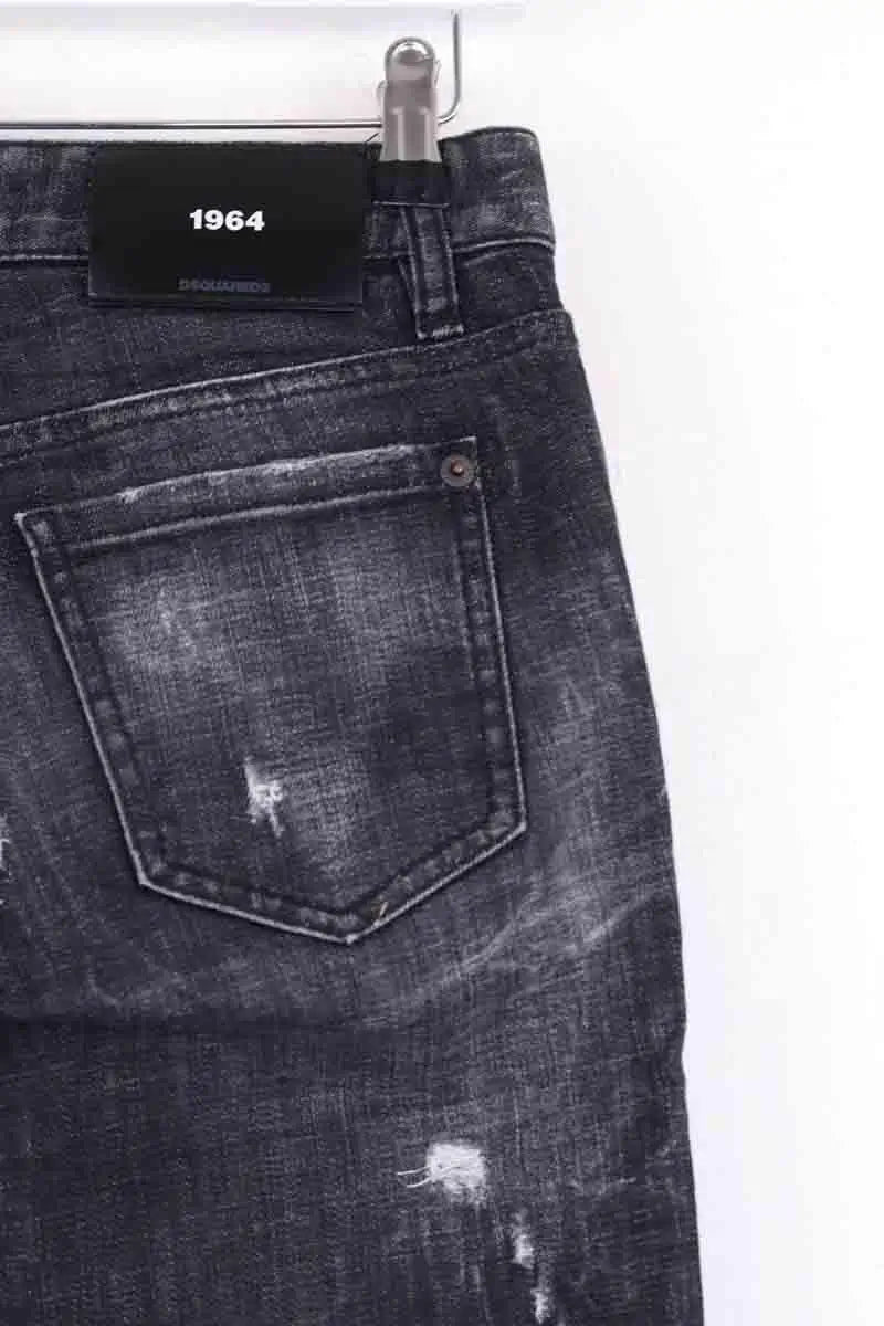 Jean slim Dsquared2 Noir en Coton