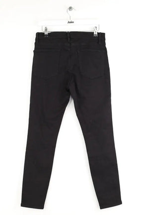 Jean slim Frame Le high skinny Noir en Coton