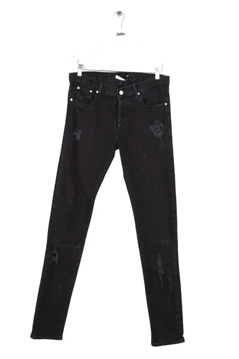 Jean slim Givenchy Noir en Coton, taille M - Seconde Main