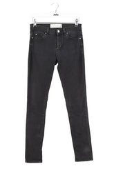 Jean slim Iro Anthracite en Coton, taille XS - Seconde Main