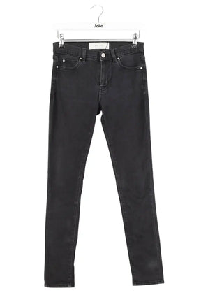 Jean slim Iro Anthracite en Coton, taille XS - Seconde Main