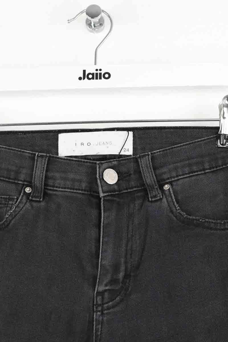 Jean slim Iro Anthracite en Coton