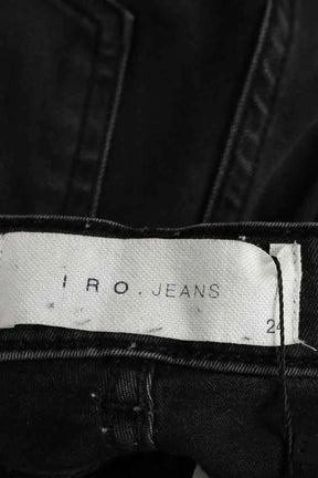 Jean slim Iro Anthracite en Coton