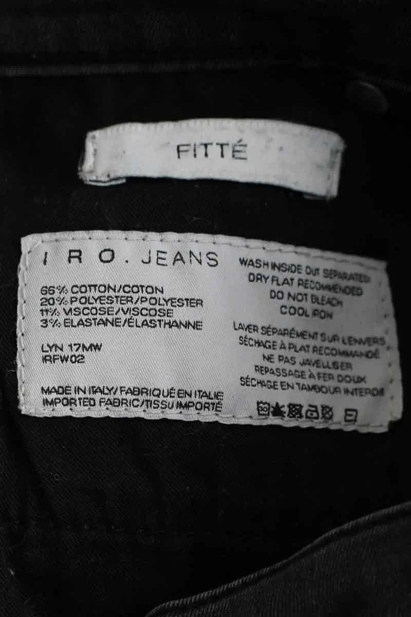 Jean slim Iro Anthracite en Coton