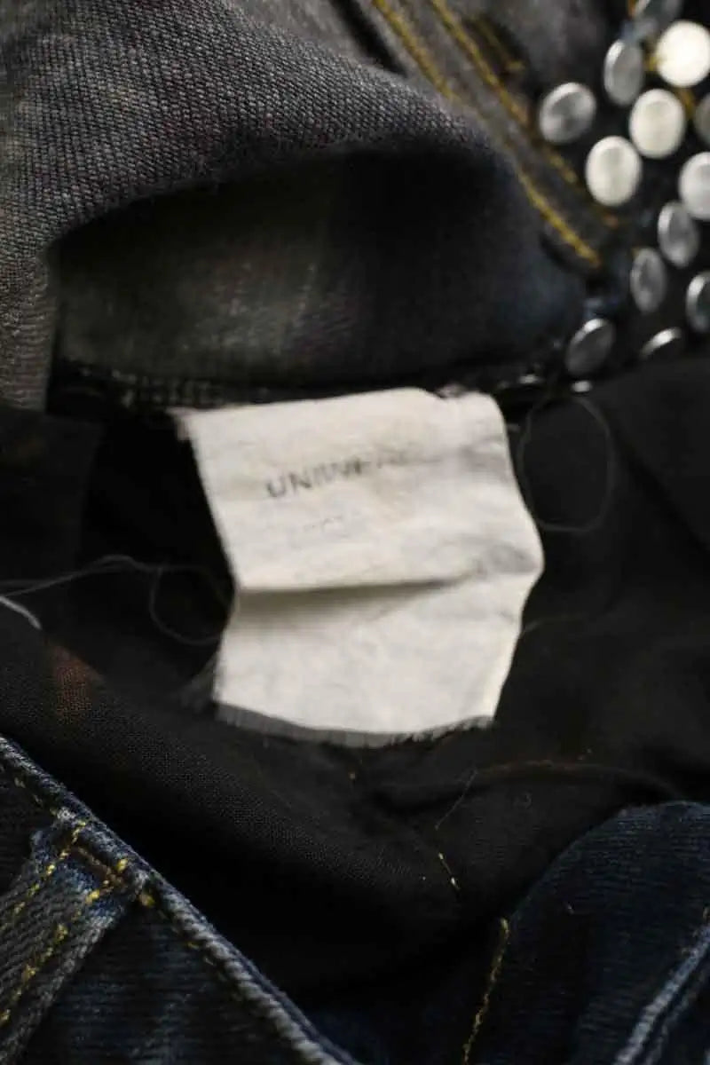 Jean slim Iro Noir en Coton