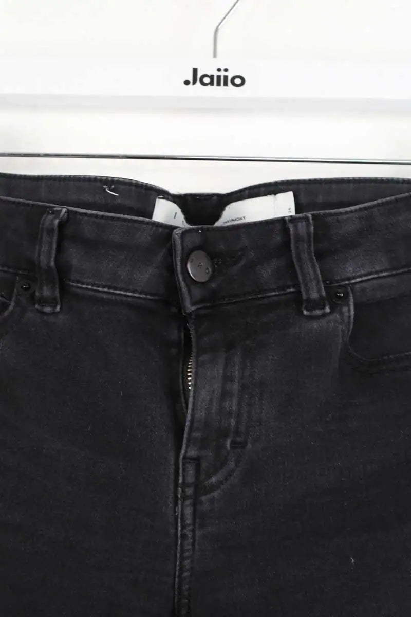 Jean slim Iro Noir en Coton