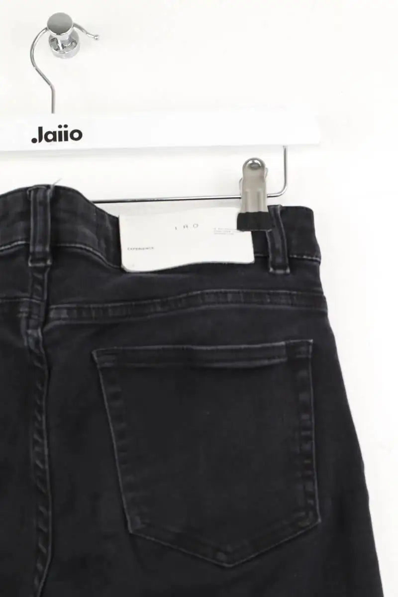 Jean slim Iro Noir en Coton