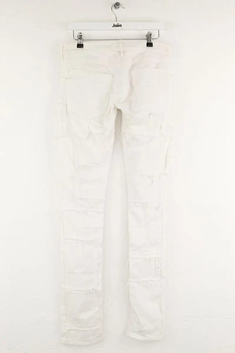 Jean slim Isabel Marant Blanc en Coton