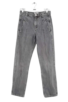 Jean slim Isabel Marant Étoile Anthracite en Coton, taille M - Seconde Main