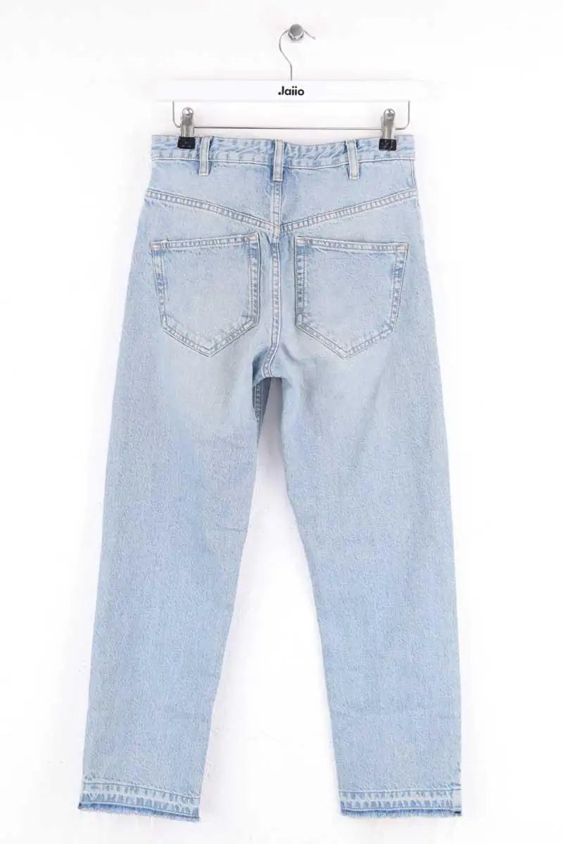Jean slim Isabel Marant Étoile Bleu en Coton