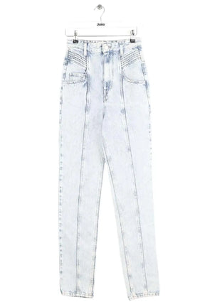 Jean slim Isabel Marant Étoile Henoya Bleu en Coton, taille XS - Seconde Main