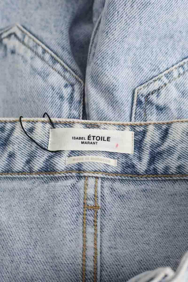 Jean slim Isabel Marant Étoile Henoya Bleu en Coton