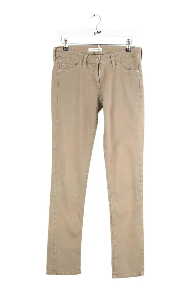 Jean slim Isabel Marant Étoile Marron en Coton, taille M - Seconde Main