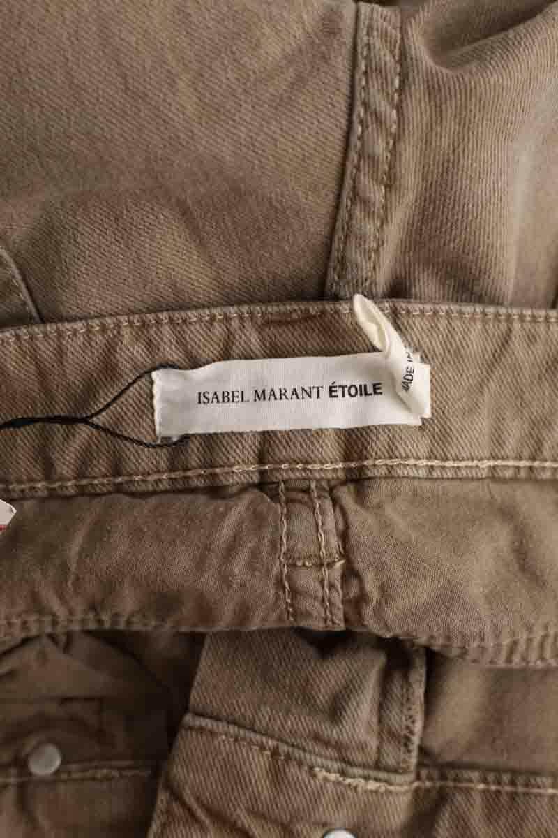 Jean slim Isabel Marant Étoile Marron en Coton
