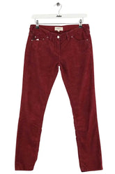 Jean slim Isabel Marant Étoile Rouge en Coton, taille S - Seconde Main