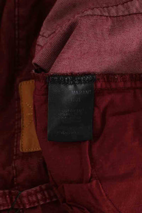 Jean slim Isabel Marant Étoile Rouge en Coton