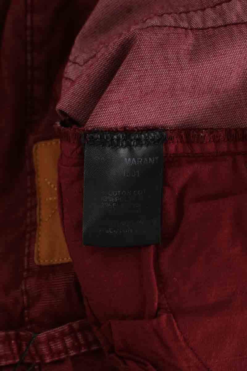 Jean slim Isabel Marant Étoile Rouge en Coton