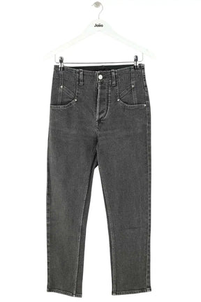 Jean slim Isabel Marant Noir en Coton, taille S - Seconde Main