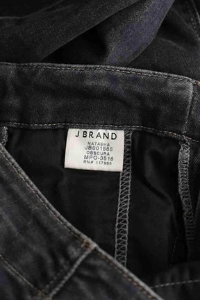 Jean slim J Brand Natasha Noir en Coton