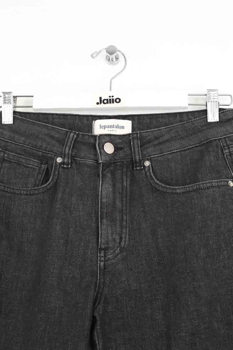 Jean slim Lepantalon Anthracite en Coton