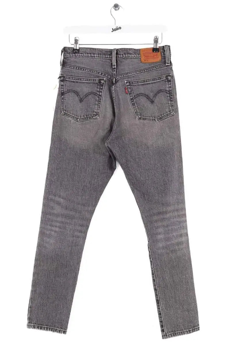 Jean slim Levi's 501 Gris en Coton