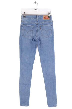 Jean slim Levi's 710 super skinny Bleu en Coton