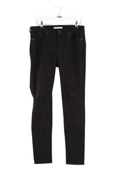 Jean slim Levi's 711 Skinny Noir en Coton - élasthanne, taille L - Seconde Main