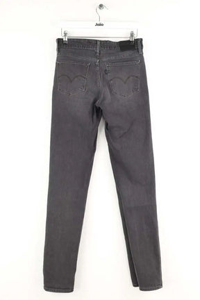 Jean slim Levi's 712 Gris en Coton