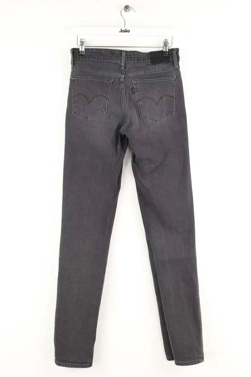 Jean slim Levi's 712 Gris en Coton