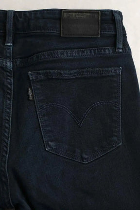 Jean slim Levi's 712 Slim Bleu en Coton