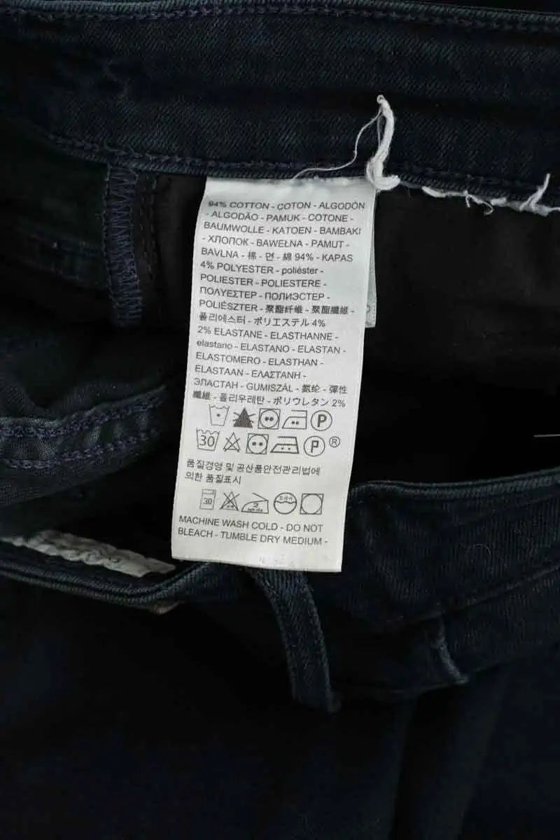 Jean slim Levi's 712 Slim Bleu en Coton