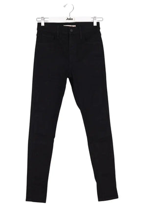 Jean slim Levi's 720 high rise skinny Noir en Coton, taille XS - Seconde Main