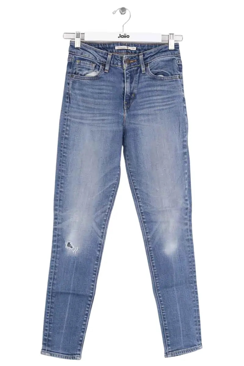 Jean slim Levi's 721 Bleu en Coton, taille XS - Seconde Main