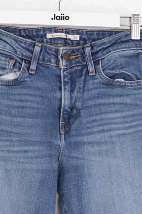 Jean slim Levi's 721 Bleu en Coton