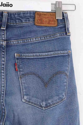 Jean slim Levi's 721 Bleu en Coton
