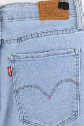 Jean slim Levi's 725 Bleu en Coton