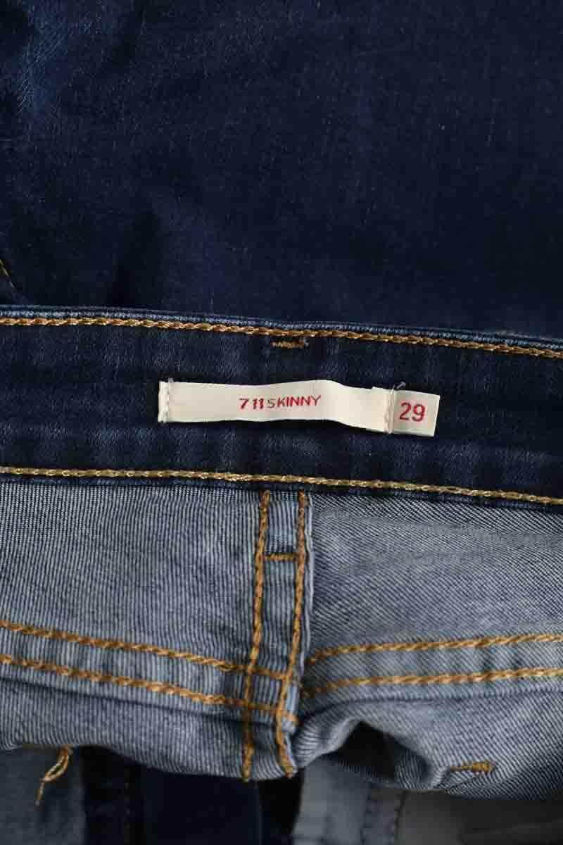 Jean slim Levi's Bleu en Coton