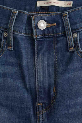 Jean slim Levi's Bleu en Coton