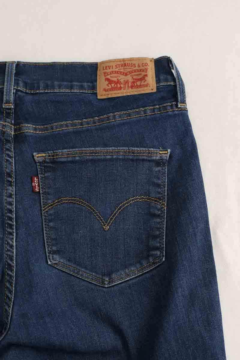 Jean slim Levi's Bleu en Coton