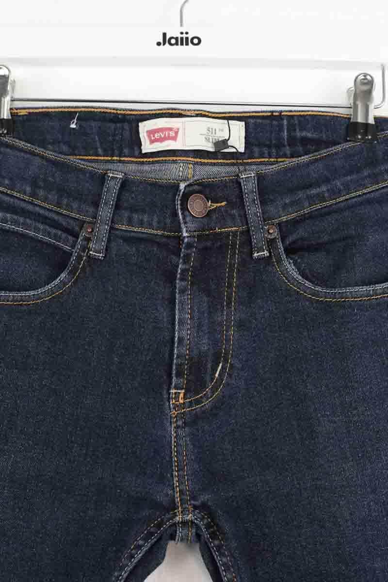Jean slim Levi's Bleu en Coton