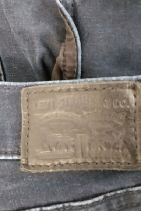Jean slim Levi's Bleu en Coton