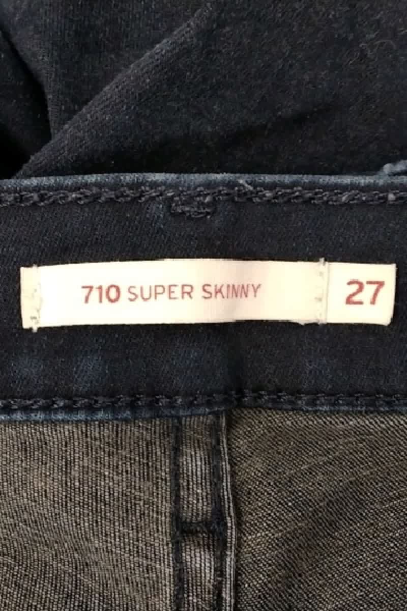 Jean slim Levi's Bleu en Coton