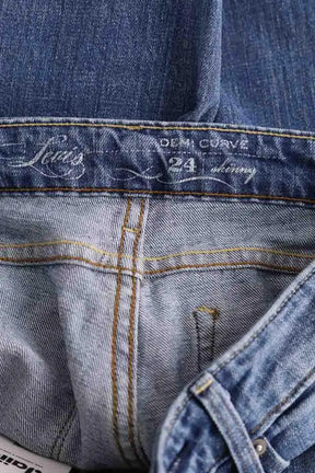 Jean slim Levi's Bleu en Coton