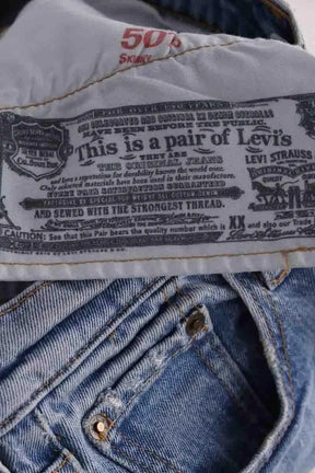 Jean slim Levi's Bleu en Coton