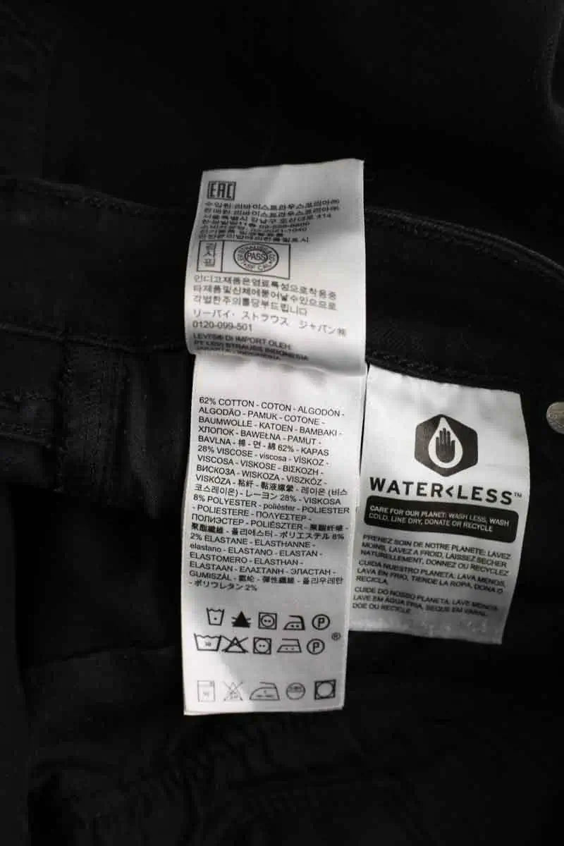 Jean slim Levi's Noir en Coton