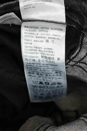 Jean slim Levi's Noir en Coton