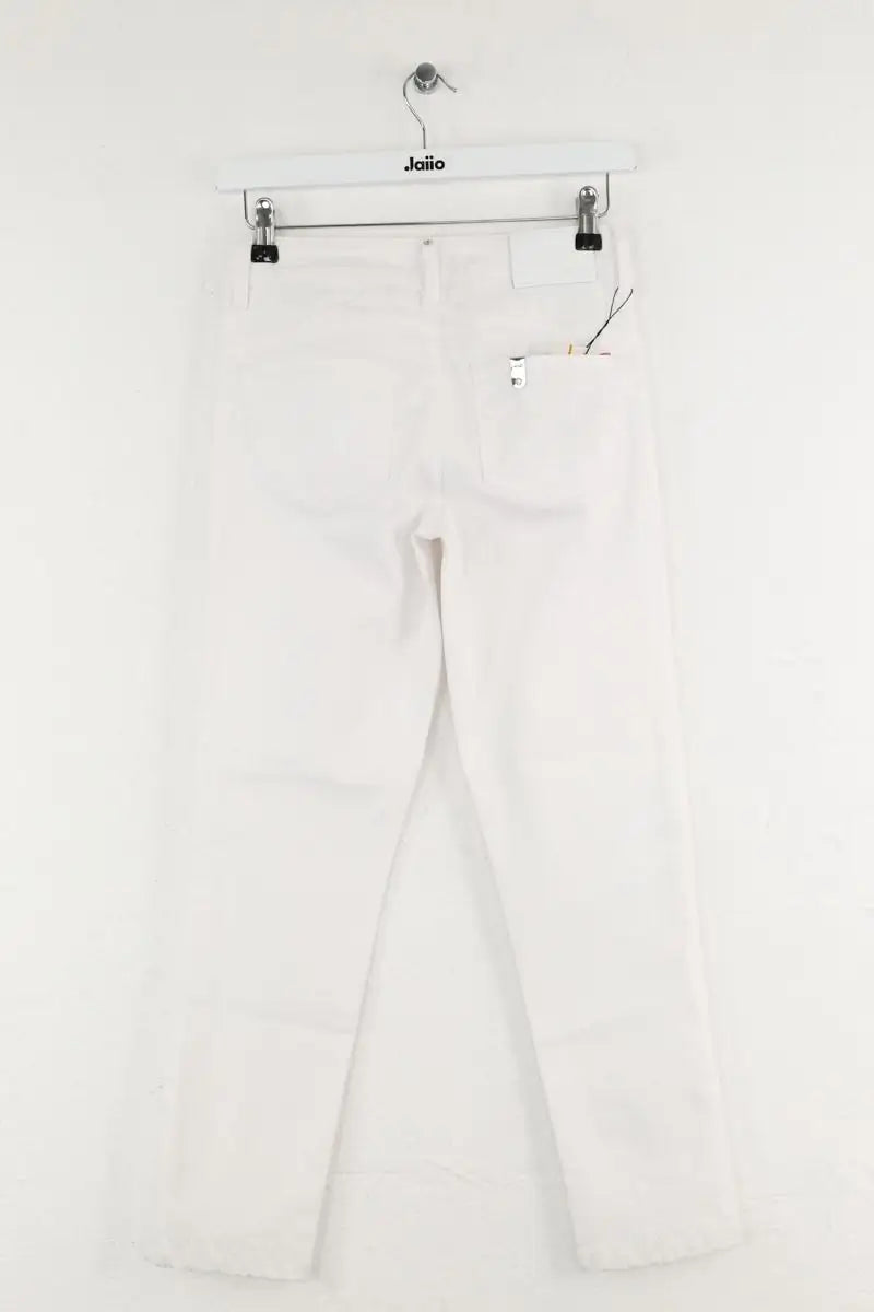Jean slim Liu Jo Blanc en Coton